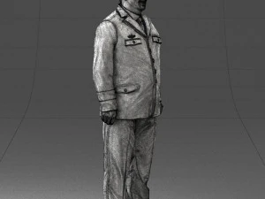 pilot man 0294 3D Model