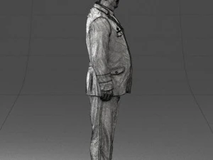 pilot man 0294 3D Model