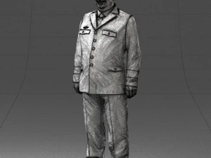 pilot man 0294 3D Model