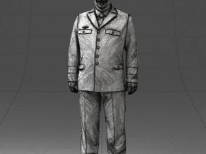 pilot man 0294 3D Model