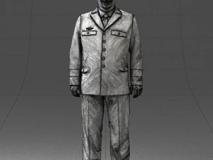pilot man 0294 3D Model