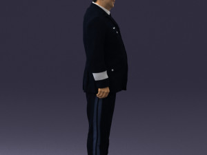 pilot man 0294 3d print ready Model Cetak 3D