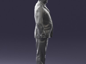 pilot man 0294 3d print ready Model Cetak 3D