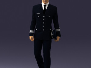 pilot man 0296 Modelo 3D