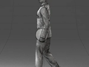 pilot man 0296 3D Model