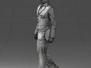 pilot man 0296 3D Model