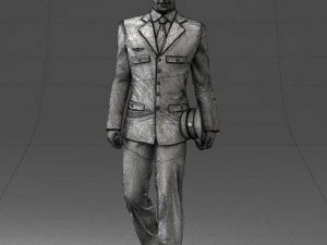 pilot man 0296 3D Model