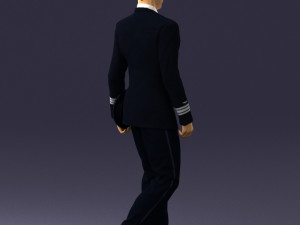 pilot man 0296 3d print ready 3D Print Model