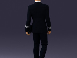 pilot man 0296 3d print ready 3D Print Model