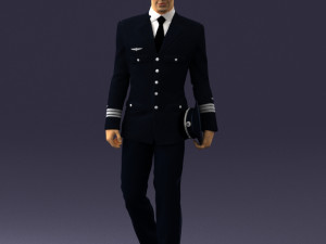pilot man 0296 3d print ready 3D Print Model
