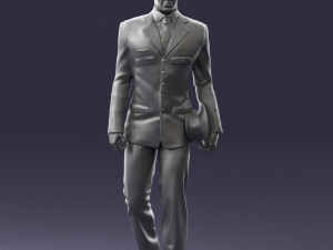 pilot man 0296 3d print ready 3D Print Model