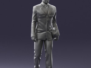 pilot man 0296 3d print ready 3D Print Model