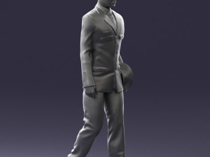 pilot man 0296 3d print ready 3D Print Model