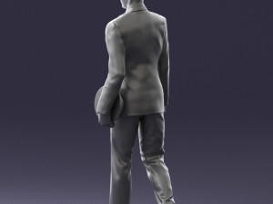 pilot man 0296 3d print ready 3D Print Model