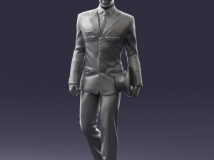 pilot man 0296 3d print ready 3D Print Model