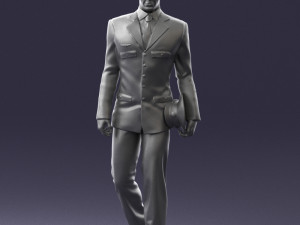 pilot man 0296 3d print ready 3D Print Model