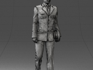 pilot man 0296 3d print ready 3D Print Model