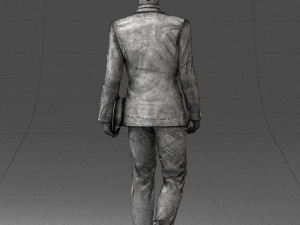 pilot man 0296 3d print ready 3D Print Model