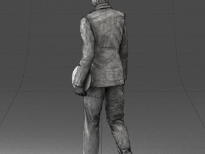 pilot man 0296 3d print ready 3D Print Model