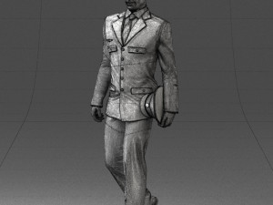 pilot man 0296 3d print ready 3D Print Model