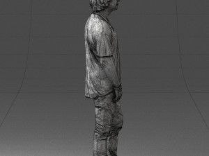 man in pink t-shirt 044 3d print ready 3D-Druckmodell