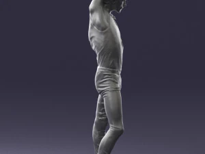 man in pose 0347 3D Model