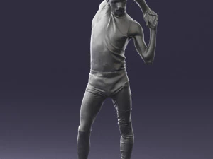 man in pose 0347 3d print ready 3D Print Model