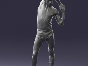 man in pose 0347 3d print ready 3D Print Model