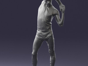 man in pose 0347 3d print ready 3D Print Model