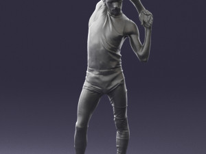 man in pose 0347 3d print ready 3D Print Model