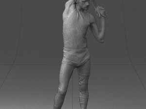 man in pose 0347 3d print ready 3D Print Model