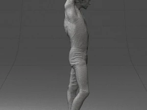man in pose 0347 3d print ready 3D Print Model