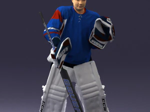 hockey player 0301 3D Model