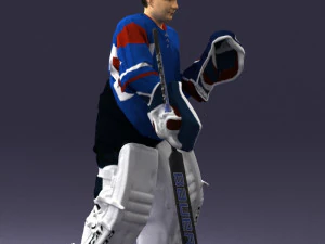 hockey player 0301 3D Model