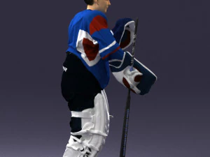 hockey player 0301 3D Model