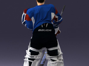 hockey player 0301 3D Model