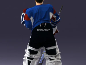 hockey player 0301 3D Model