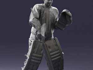 hockey player 0301 3D Model