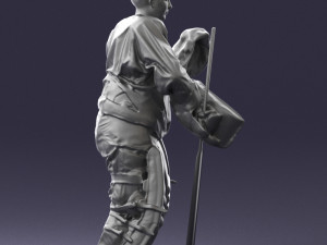 hockey player 0301 3D Model