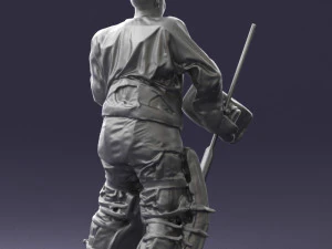 hockey player 0301 3D Model