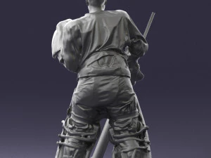 hockey player 0301 3D Model