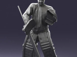 hockey player 0301 3D Model