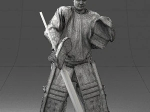 hockey player 0301 3D Model