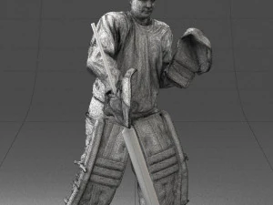 hockey player 0301 3D Model
