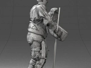 hockey player 0301 3D Model