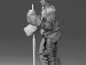 hockey player 0301 3D Model