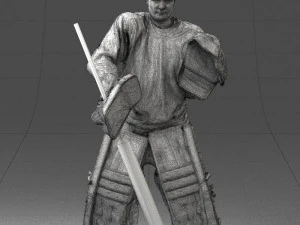 hockey player 0301 3D Model