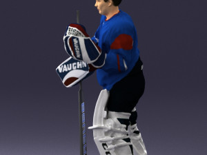 hockey player 0301 3d print ready 3D प्रिंट मॉडल