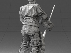 hockey player 0301 3d print ready 3D प्रिंट मॉडल