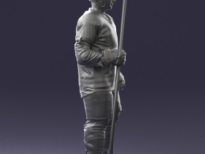 hockey player 0302 Model 3D